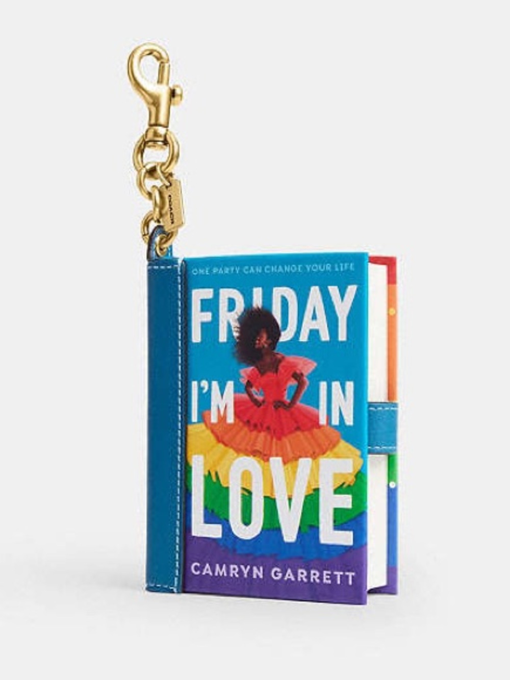 COACH NWT/NIP! Friday I'm
In Love By Camryn Garrett Book Bag Charm